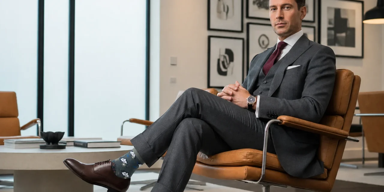 Chaussettes originales homme costume – Guide Liligambettes