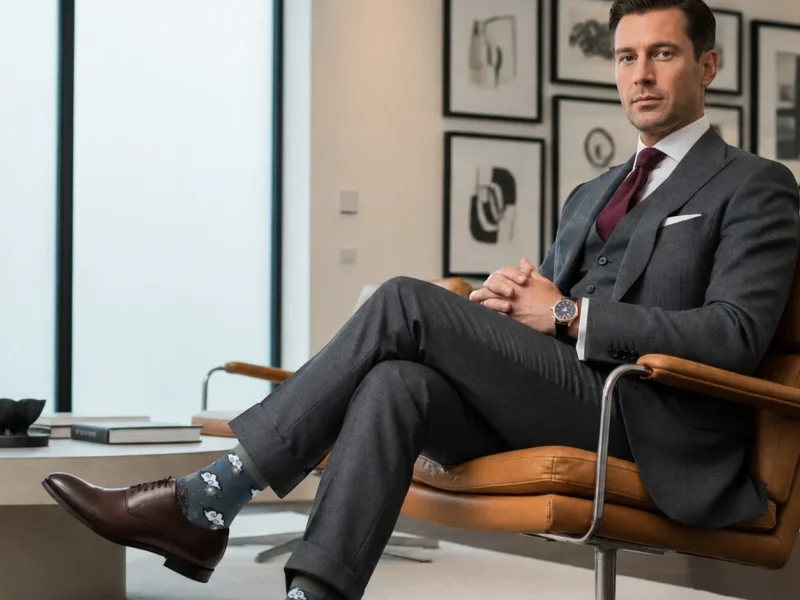 Chaussettes originales homme costume – Guide Liligambettes