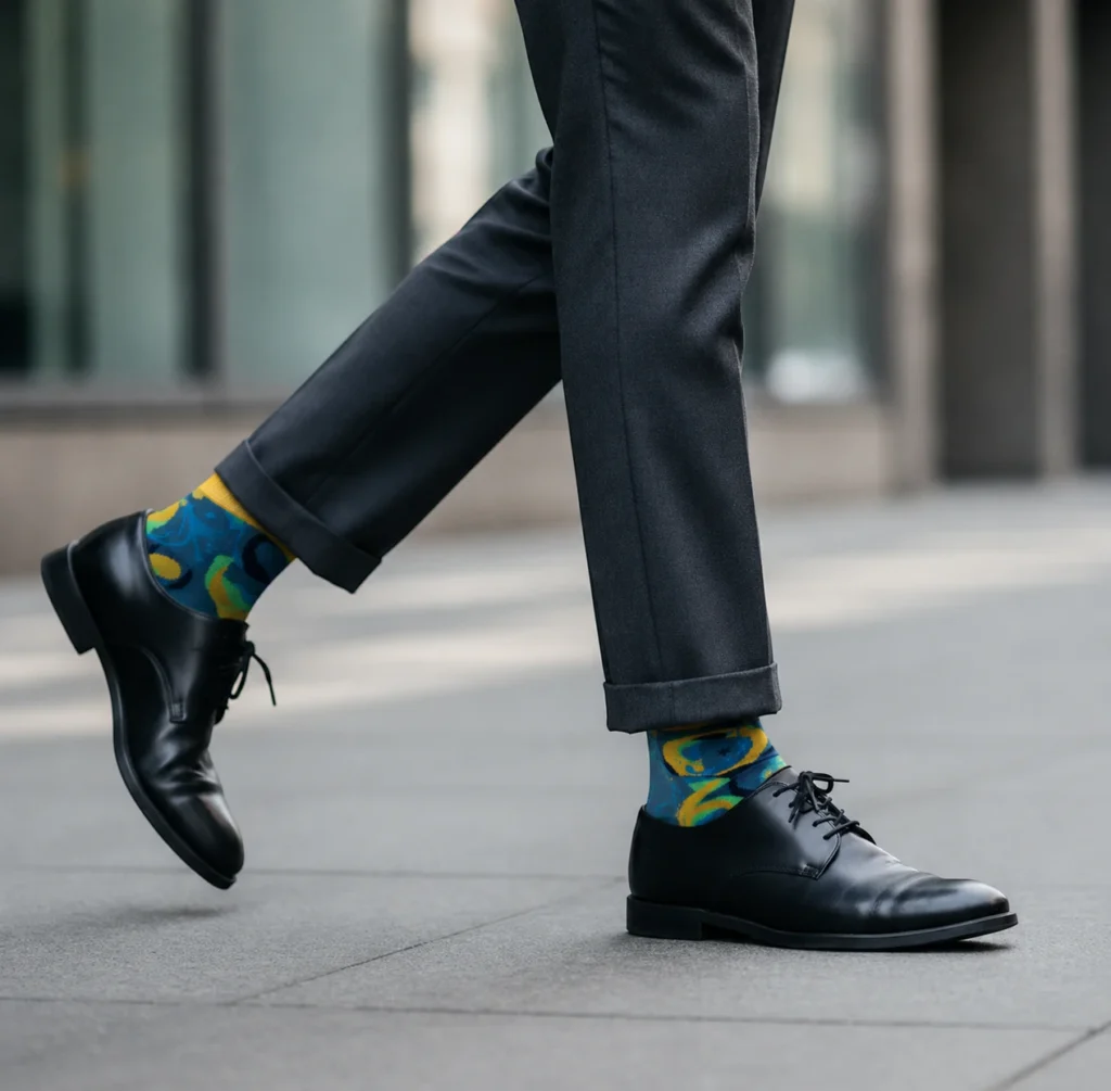 chaussettes graphiques homme - introduction chaussettes graphiques homme - introduction