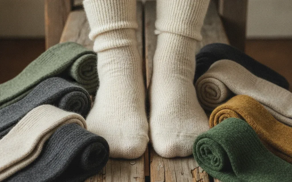 Pieds qui transpirent, chaussettes à choisir | Liligambettes