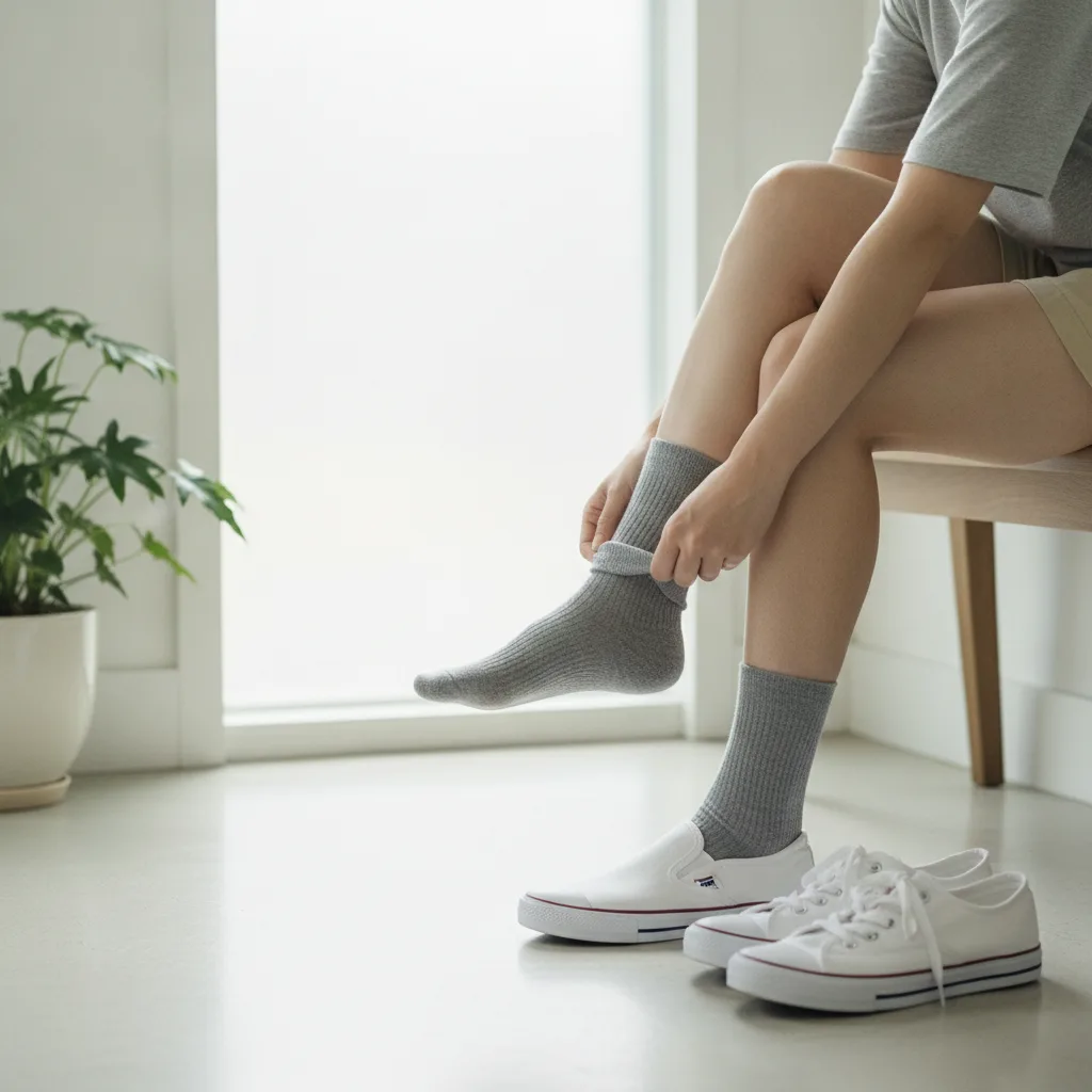 pieds qui transpirent chaussettes