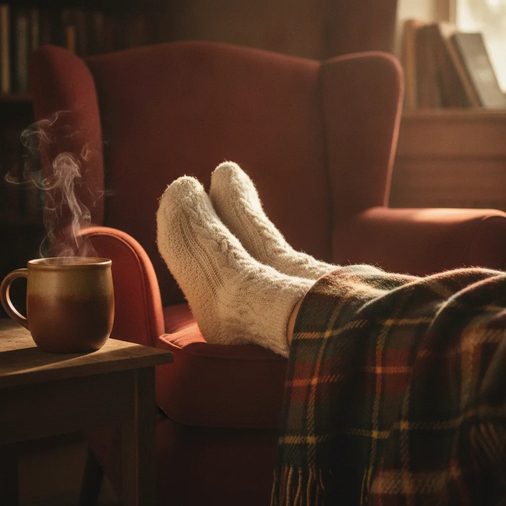 chaussettes confortables pour la maison