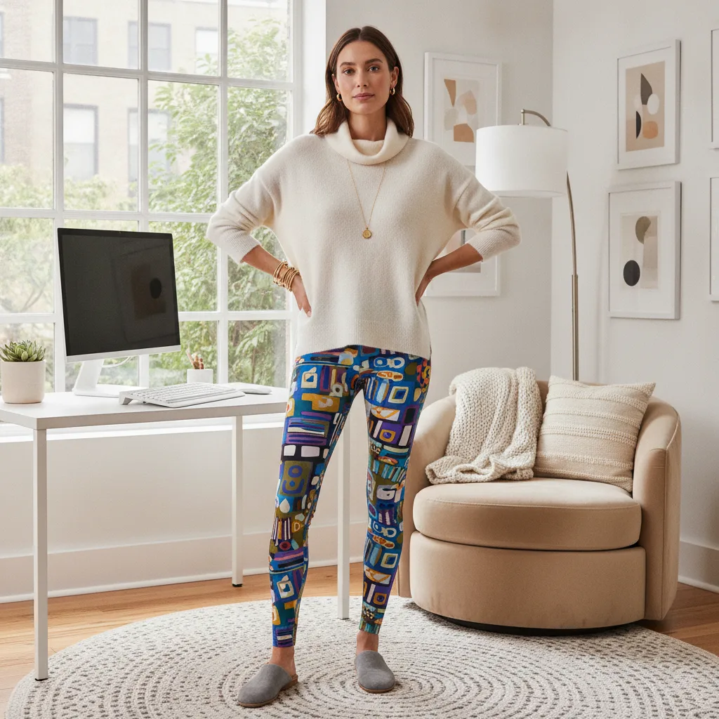 leggings imprimés look leggings imprimés look