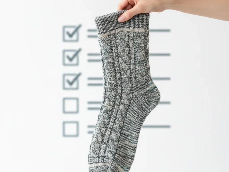 Reconnaître des Chaussettes de Qualité | Le Guide en 30s