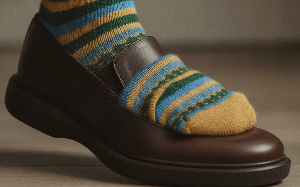 Chaussettes qui glissent | causes et solutions