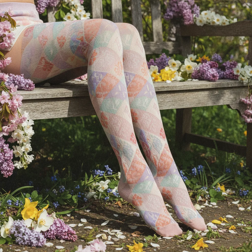 collants fantaisie printemps