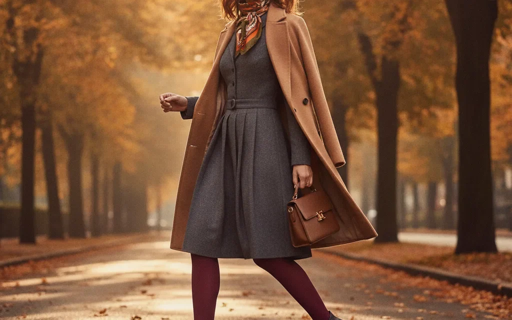 Collants opaques couleur look | Guide style automne-hiver