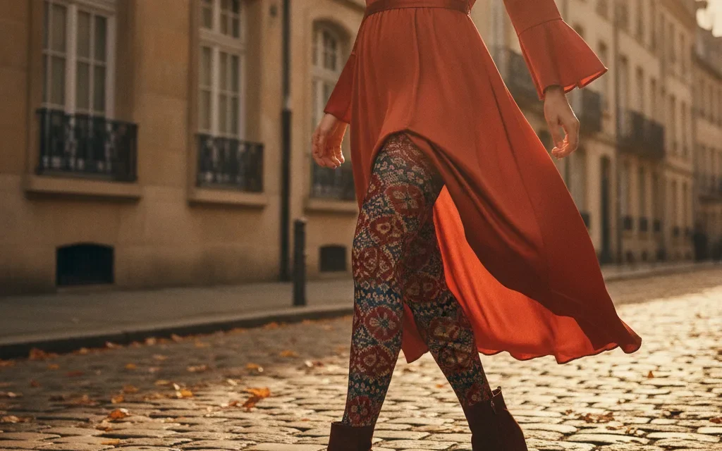 Collants fantaisie et bottines | Guide de style