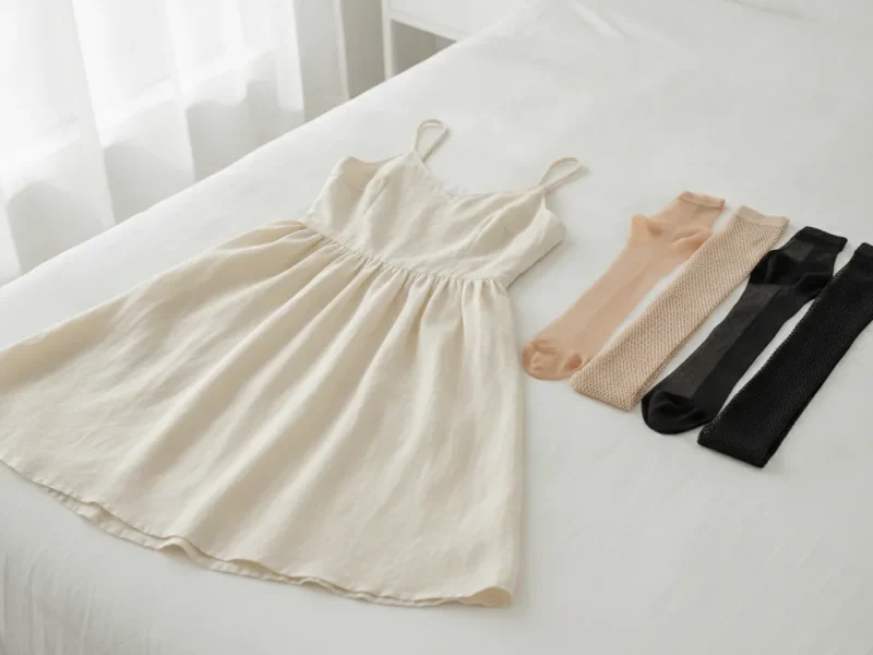 Collants fantaisie robe d&rsquo;été – guide de style
