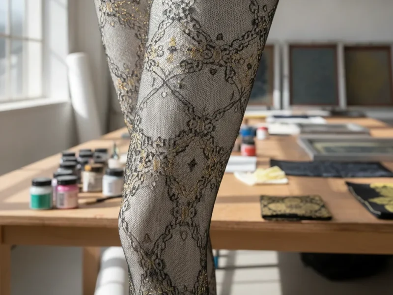 Impression textile sur collants, la technique expliquée