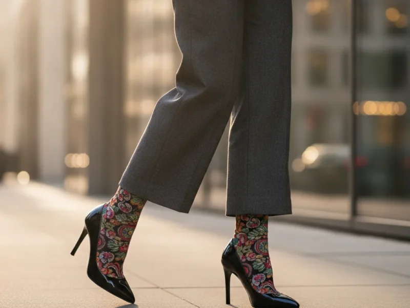 Socquettes fantaisie femme – guide style et entretien